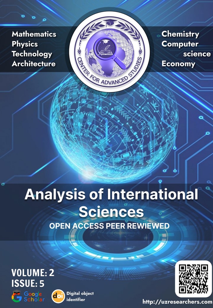 					View Vol. 2 No. 5 (2024): Analysis of International Sciences
				